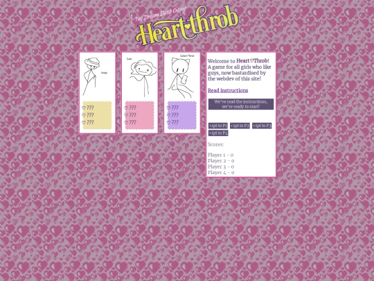 games/heartthrob screenshot
