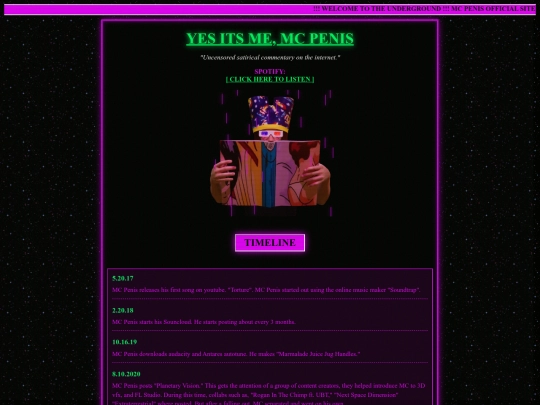 homepage screenshot