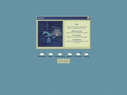 landing/blorbos screenshot