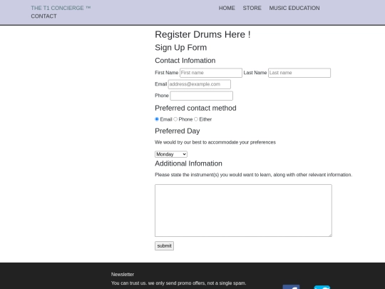 register/Drums screenshot