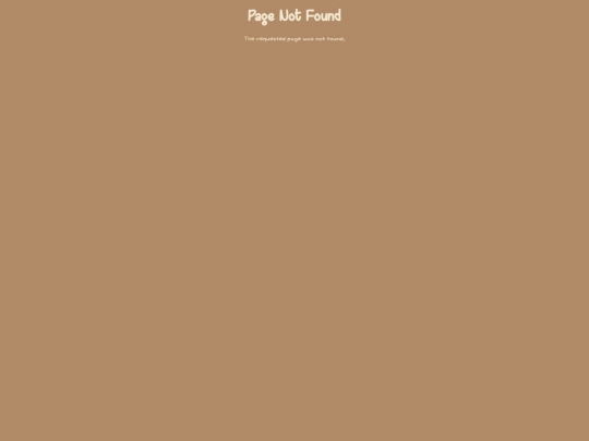 not_found screenshot