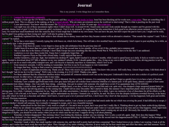 journal screenshot