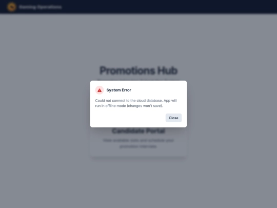 P Hub/CAS OPS P HUB(06062026) screenshot