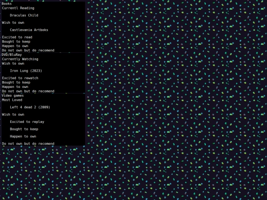 MediaLog/Library screenshot