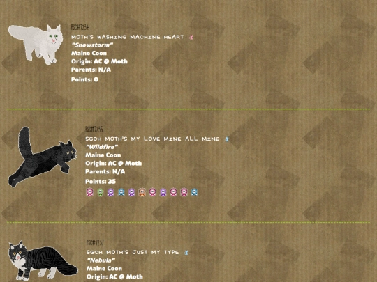 mainecoons screenshot