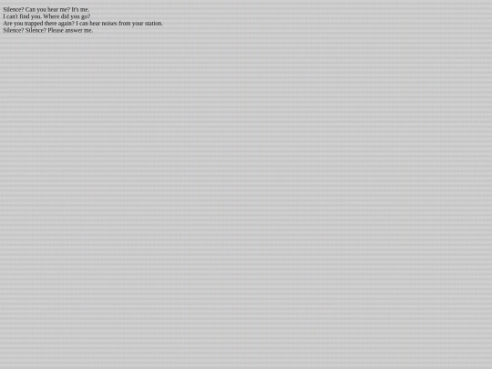 rabbithole/transmissiontosilence screenshot