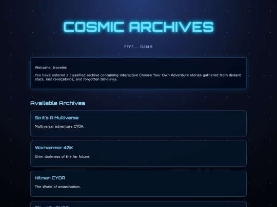 index screenshot