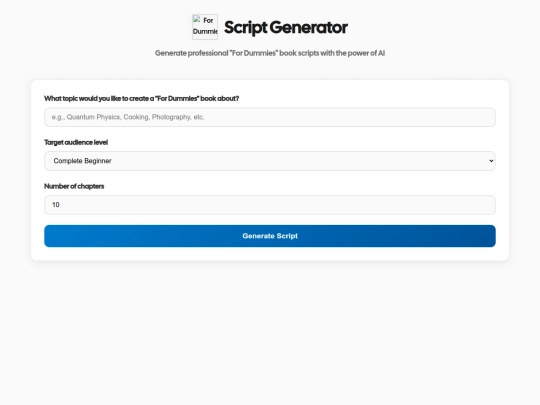 tools/for_dummies_script_generator_by_whar screenshot