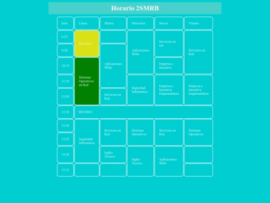 horario/iniciohorario screenshot