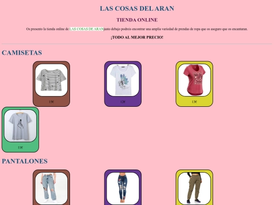 practica1teresa/tienda screenshot