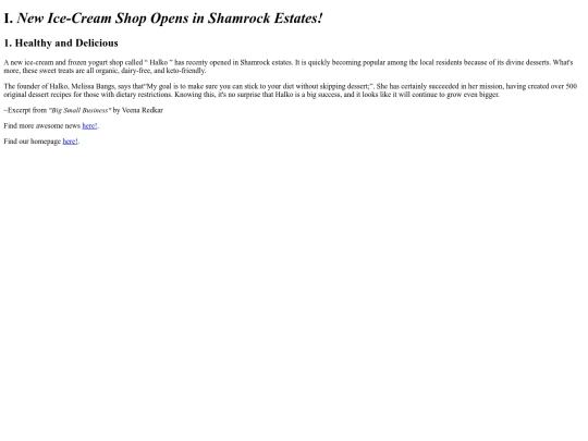 news screenshot