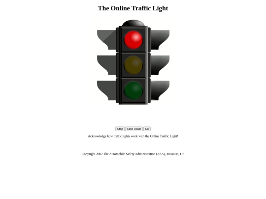 stoplight screenshot