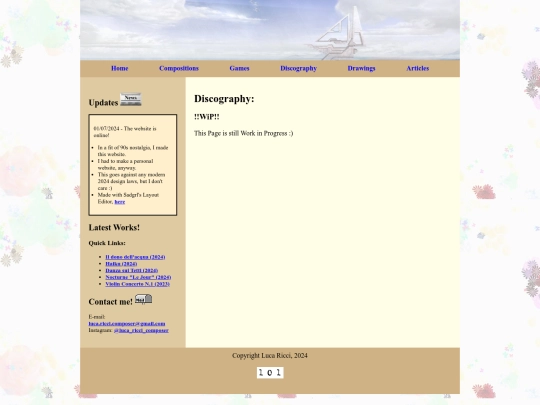 discography screenshot