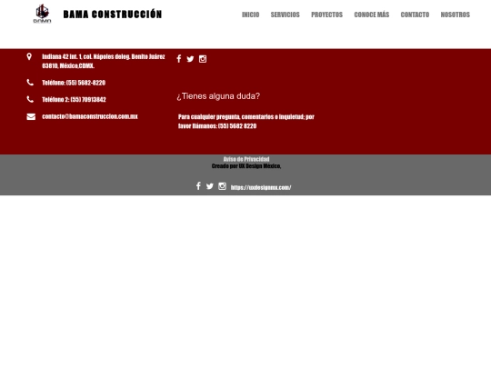Contacto screenshot