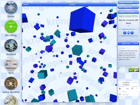 home screenshot