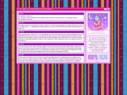 miniblog screenshot