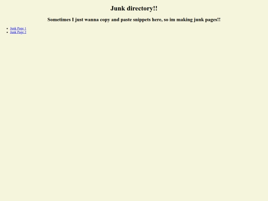 junkdirectory screenshot