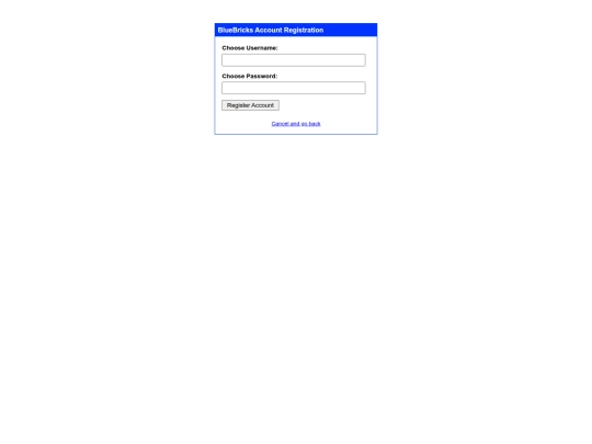 login screenshot