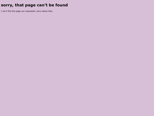 not_found screenshot