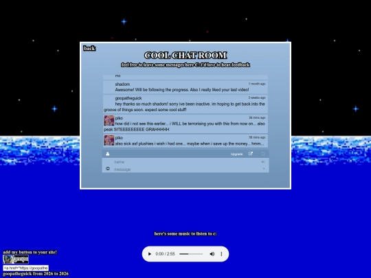 chatroom screenshot