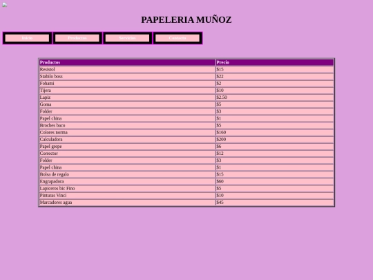 ProductosM screenshot