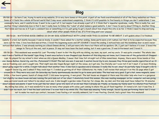 blog screenshot