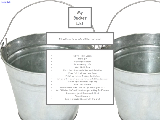 bucketlist screenshot