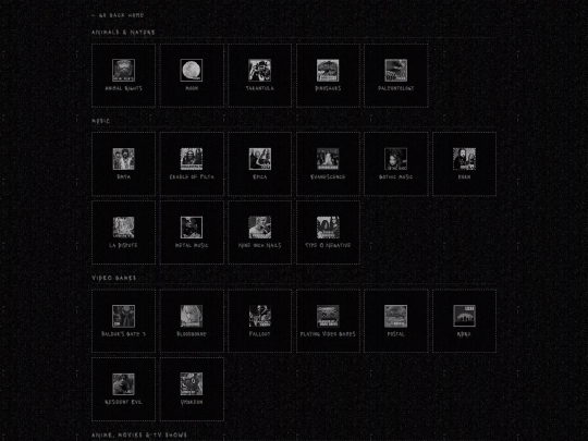 fanlistings screenshot