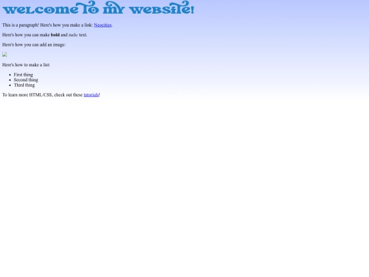 links screenshot