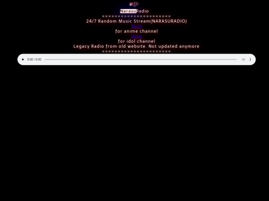 Legacy screenshot