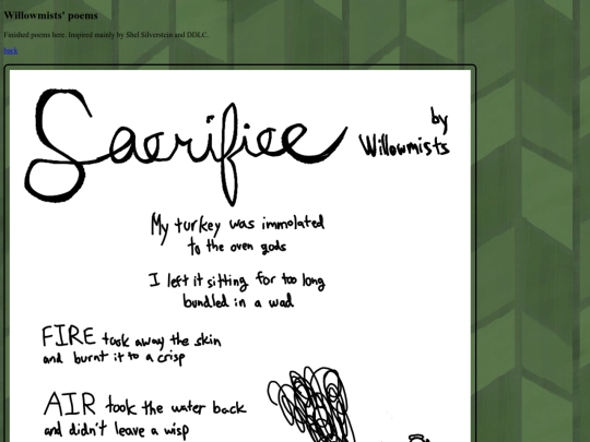 poems screenshot