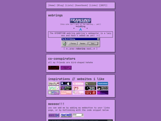 webring screenshot