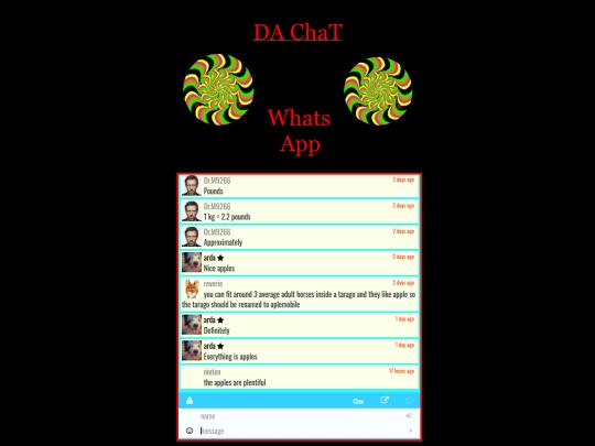 chat screenshot