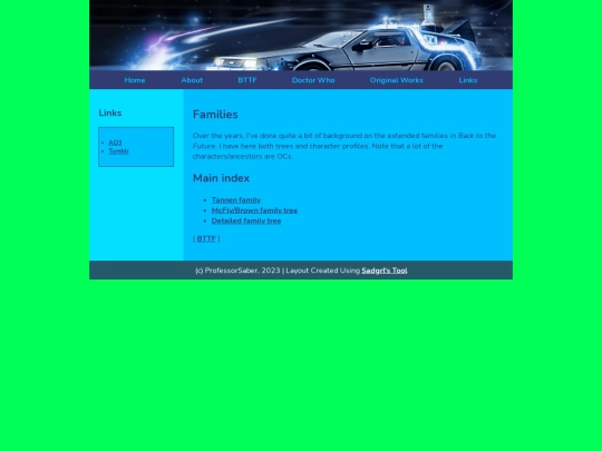 bttf/families screenshot