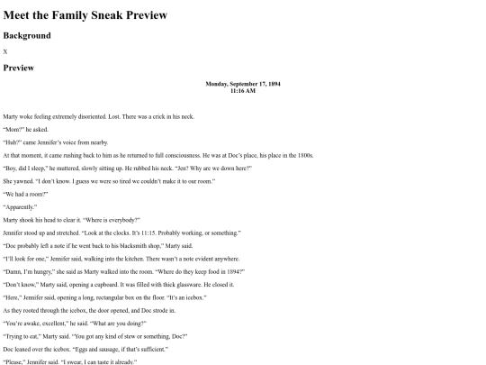 bttf/meet_the_family_preview screenshot