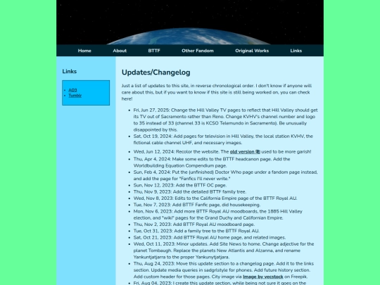 misc/changelog screenshot