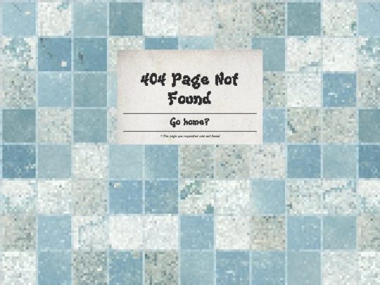 not_found screenshot