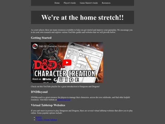 Resources screenshot
