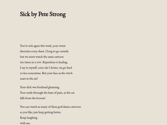 sick-by-pete-strong screenshot