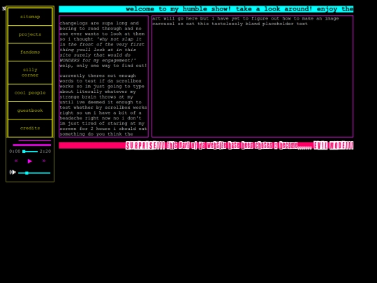 actualhomepage screenshot