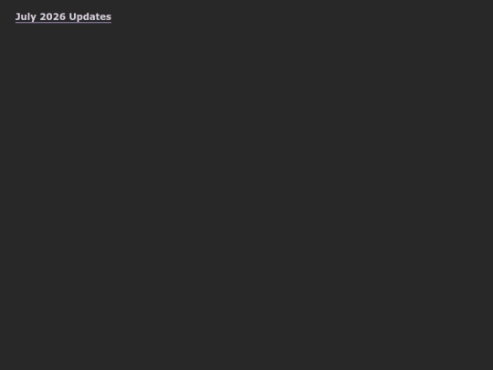 site/updates screenshot