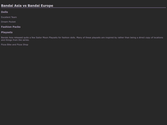 smDolls/bandaiDolls screenshot