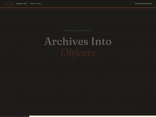 objects/archives-into-objects screenshot