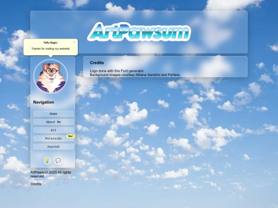 credits screenshot