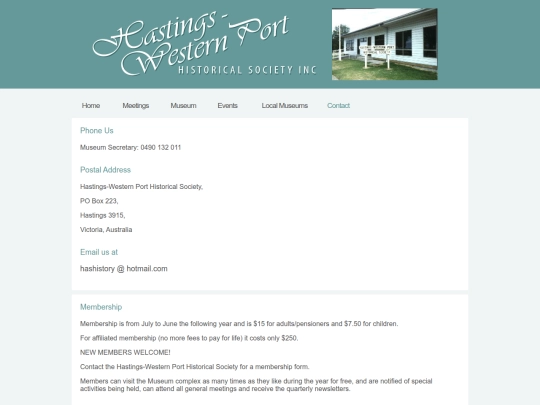 ddhs/public_html/hastings/hascontact screenshot