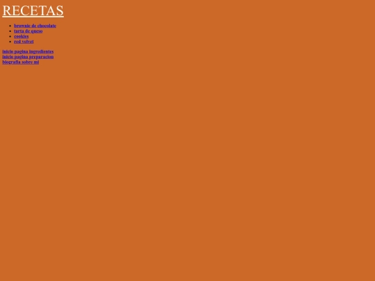 paginaweb/recetas screenshot