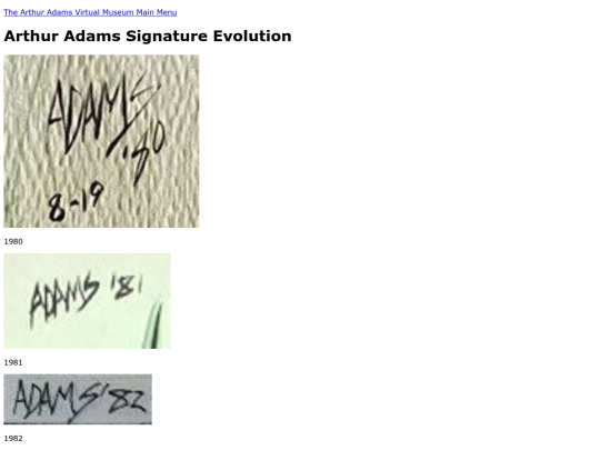 signatures screenshot
