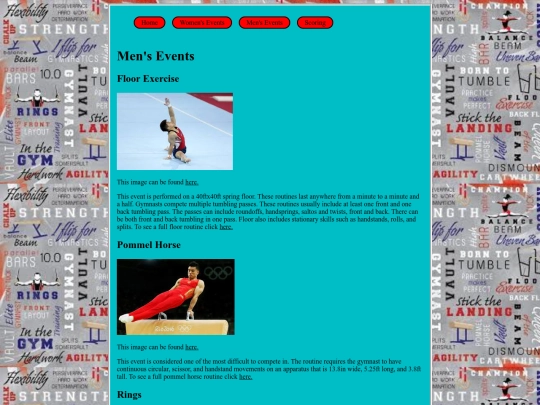 mensevents screenshot