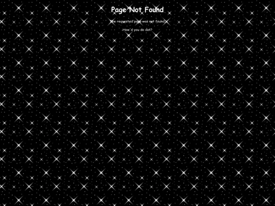 not_found screenshot