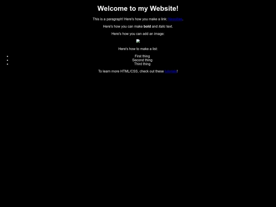 warning screenshot